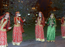 Baku celebrates last Novruz Tuesday. Azerbaijan, 15 match, 2016 